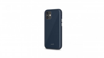 Moshi iGlaze Slim Hardshell Case for iPhone 12 mini (SnapTo) Blue