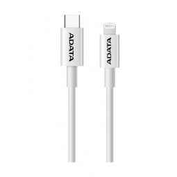 A-Data USB Type-C Lightning Cable 1m White