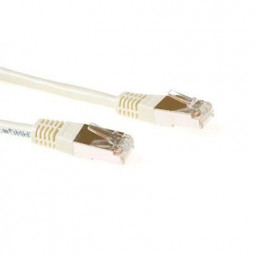 ACT CAT5e F-UTP Patch Cable 1,5m Ivory