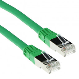 ACT CAT5e F-UTP Patch Cable 5m Green