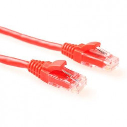 ACT CAT5e U-UTP Patch Cable 0,5m Red