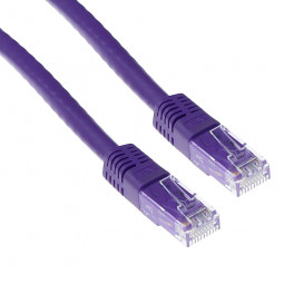 ACT CAT5e U-UTP Patch Cable 1,5m Purple