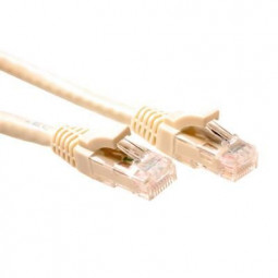 ACT CAT5e U-UTP Patch Cable 10m Ivory