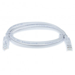 ACT CAT6 U-UTP Patch Cable 1m White