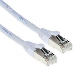 ACT CAT6A S-FTP Patch Cable 10m White