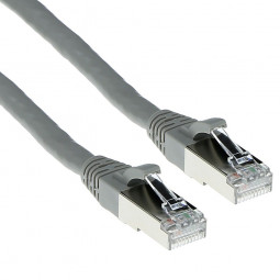 ACT CAT6A S-FTP Patch Cable 1m Grey