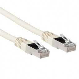 ACT CAT6A S-FTP Patch Cable 5m Ivory