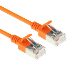 ACT CAT6A U-FTP Patch Cable 0,25m Orange