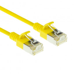 ACT CAT6A U-FTP Patch Cable 7m Yellow