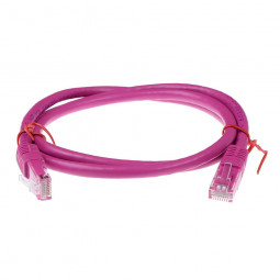 ACT CAT6A U-UTP Patch Cable 5m Pink