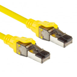 ACT CAT8 S-FTP Patch Cable 2m Yellow