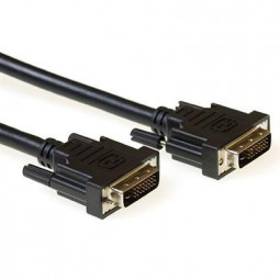 ACT DVI-D Dual Link cable male to male 1,5m Black