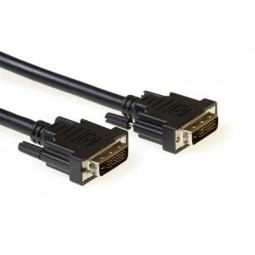 ACT DVI-D Dual Link cable male to male 2m Black