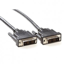 ACT DVI-D Single Link cable male to male 1m Black