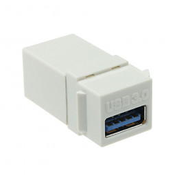 ACT Keystone coupler USB-A female-female