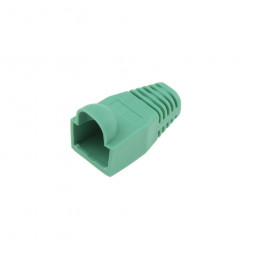 ACT RJ45 boot for 5.5 mm cable Green