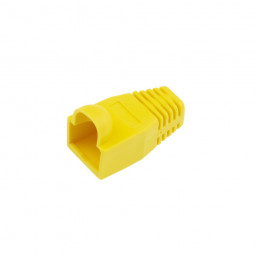 ACT RJ45 boot for 5.5 mm cable Yellow