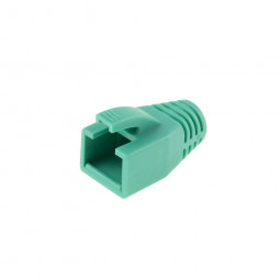 ACT RJ45 boot for 8.0 mm cable Green