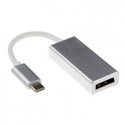 ACT USB type C to DisplayPort female converter Grey