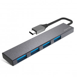 Advance Xpand Smart USB-C 4-Portos USB3.0 HUB Grey