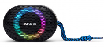 Aiwa BST-330BL Portable Bluetooth Speaker Black/Blue