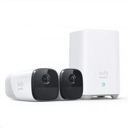 ANKER EufyCam 2 Pro (2+1) Biztonsági Kamera Rendszer White