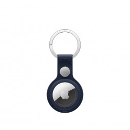 Apple AirTag FineWoven Key Ring Deep Blue