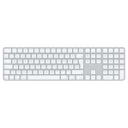 Apple Magic Keyboard (2024) Touch ID and Numeric Keypad Bluetooth Keyboard White HU