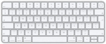 Apple Magic Keyboard (2024) Touch ID Bluetooth Keyboard White US