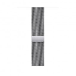 Apple Watch 45mm Band Milanese Loop Silver