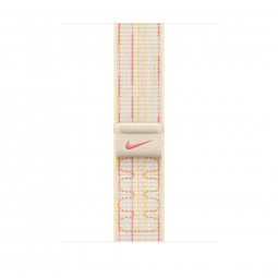 Apple Watch 46mm Nike Sport Loop Starlight/Pink