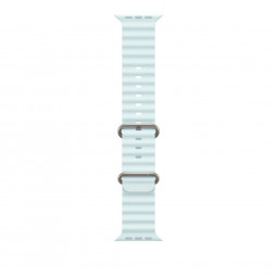 Apple Watch 49mm Ocean Band Ice Blue - Natural Titanium