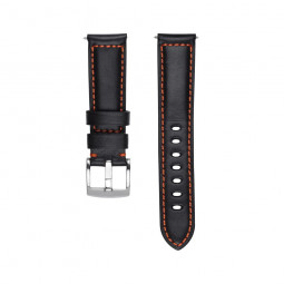 Asus VivoWatch Leather Watch Strap Black/Orange