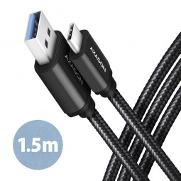 AXAGON SPEED USB-C <> USB-A 3.2 Gen 1 kabel 1.5 m