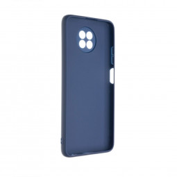 FIXED Back rubberized cover Story for Xiaomi Redmi Note 9T, blue