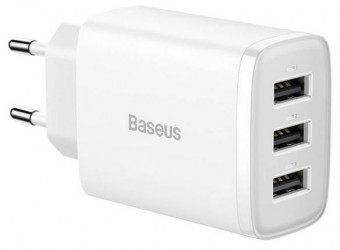 Baseus Compact Charger White