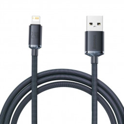 Baseus Crystal Shine USB-Lightning Cable 2m Black