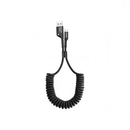 Baseus Fish Eye USB-C Spring Cable 2A 1m Black