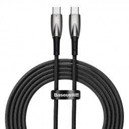 Baseus Glimmer USB-C USB-C Cable 2m Black