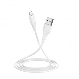 BOROFONE BX18LIGHTNING Lightning Charging Data Cable 3m White