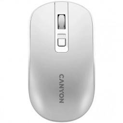 Canyon MW-18 Wireless Optical Mouse Pearl White