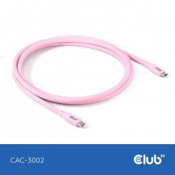 Club3D USB-C 2m Cabel Pink