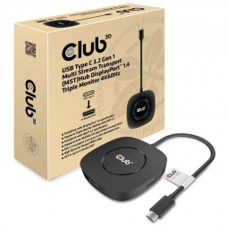 Club3D USB Type-C Docking Station Black