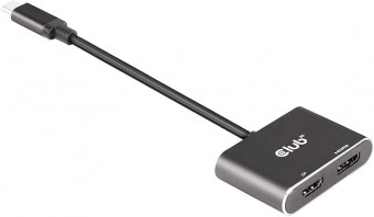 Club3D USB Type-C to Displayport+HDMI Adapter