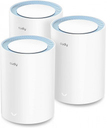 Cudy M1200 AC1200 Dual Band Whole Home Wi-Fi Mesh System (3-Pack)