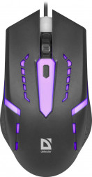 Defender MB-600L Flash RGB Gaming Mouse Black