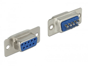 DeLock Connector Sub-D 9 pin female