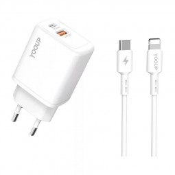 YOOUP NC56-D 20W Lightning cable 1m White