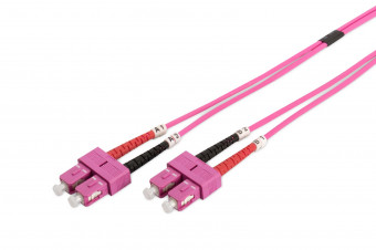 Digitus FO patch cord, duplex, SC to SC