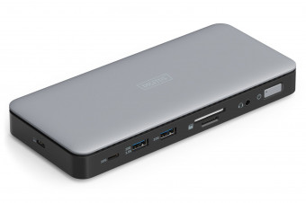 Digitus USB-C docking station 11-port Grey